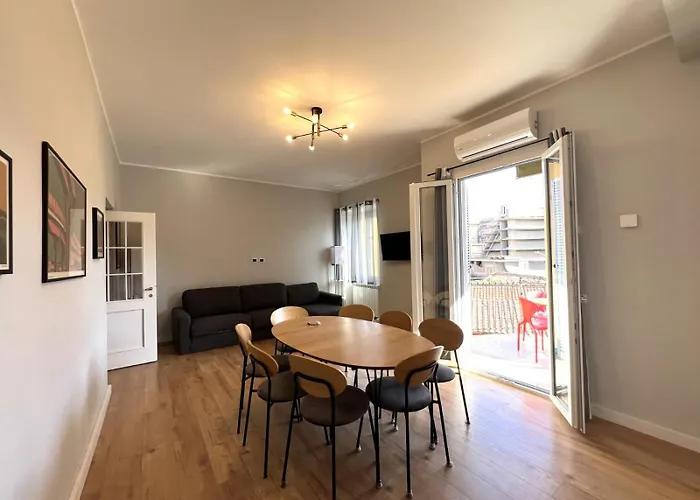 Apartament L'affaccio Sul Borgo - Adiacente Metro B *